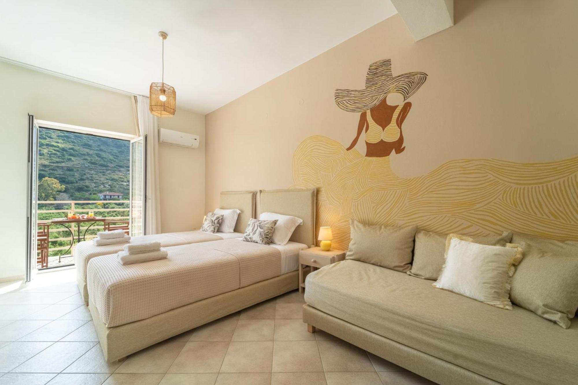 Drita Studios & Apartments Svoronata Bagian luar foto