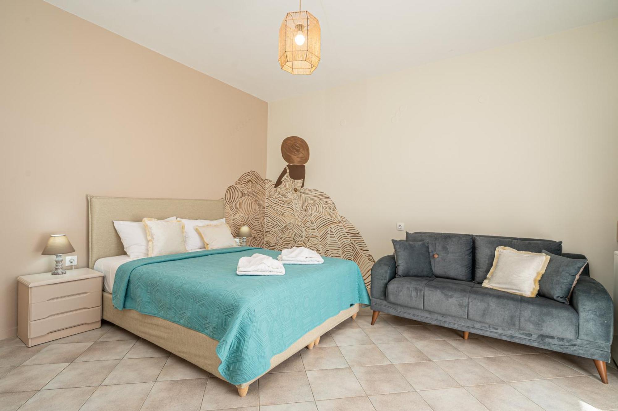Drita Studios & Apartments Svoronata Bagian luar foto
